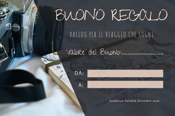 VOUCHER REGALO – Namastè Viaggi